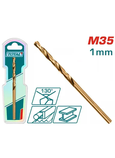 2Pcs 1mm High-Speed Steel Bits M35 HSS