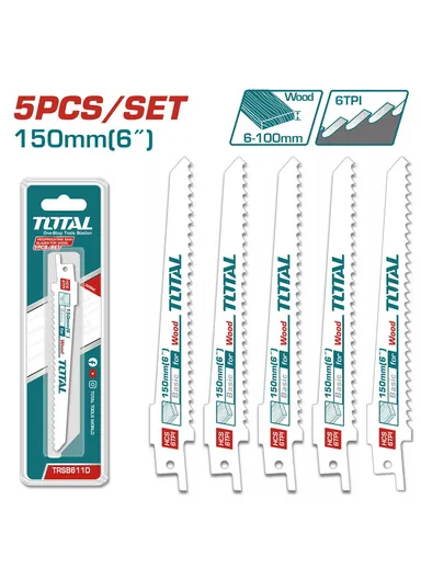 5Pcs 6" Saw Blade TRSB611D