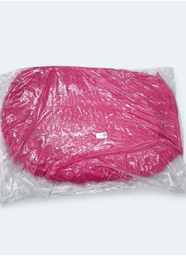 Non-Slip Soft &amp; Comfortable Polyester Carpet Machine Washable With Vibrant Colors (L80 x W50)cm - Pink
