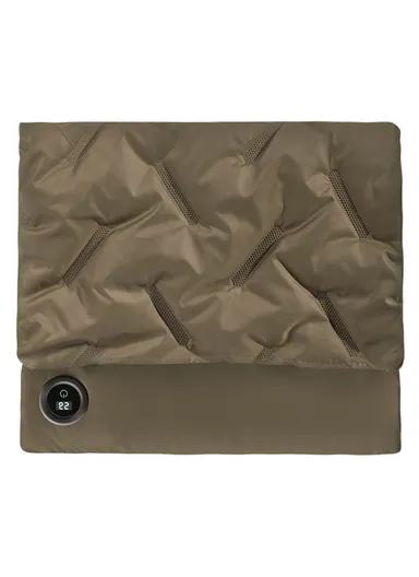 Multifunctional Down Cotton Waterless Electric Heating Hand Warmer Bag (L26 x W27 x T5)cm - Green