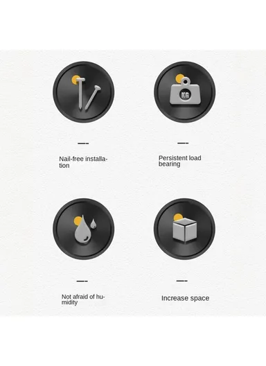 3 Layer Over-The-Toilet Carbon Steel Storage Rack Shelf for Bathroom Organization - White