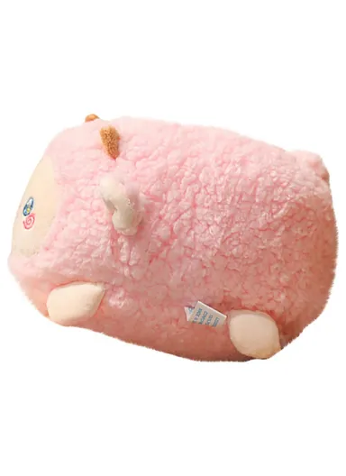 21cm Stuffed Doll Toy Cartoon Cute Lamb PP Cotton Plush Doll for Children's Doll Machine, Random Color