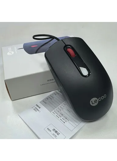 USB Wired Mouse Red Roller Desktop Computer Laptop Mice MS102pro 