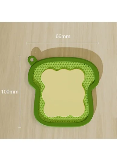3-in-1 Detachable Heat Insulation Mat Non-Slip Silicone Placemat with Hanging Hole (L10 x W6.6)cm - Yellow