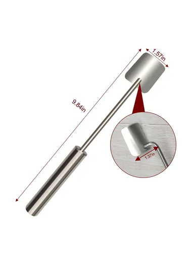 Stainless Steel Corn Cob Husker Manual Corn Stripper Ergonomic Corn Stripping Shovel (No FDA, BPA Free)