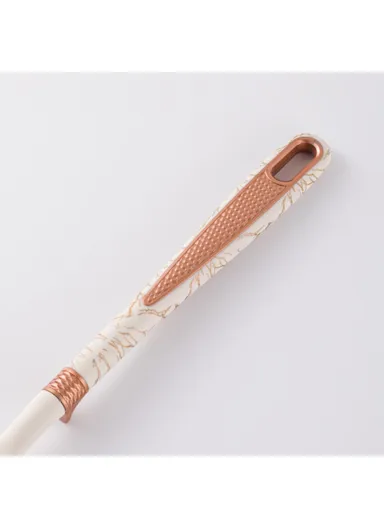 7-Piece Silicone Kitchen Utensil Set Cooking Tools with Storage Rack No FDA, BPA-Free - Black