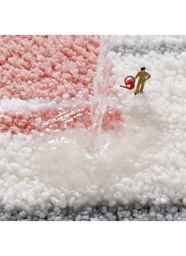50x80cm Bath Mat Modern Bathroom Carpet Non-Slip Water Absorbent Shower Rug - Bath Time