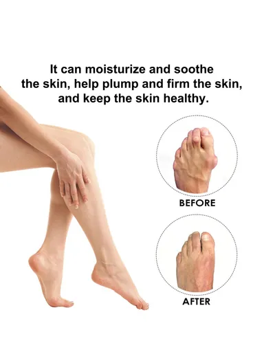 1 Pair Anti Bunion and Varicose Vein Non-Slip Moisturizing &amp; Soothing Skin Tourmaline Socks HKB05-A018-1-BK1