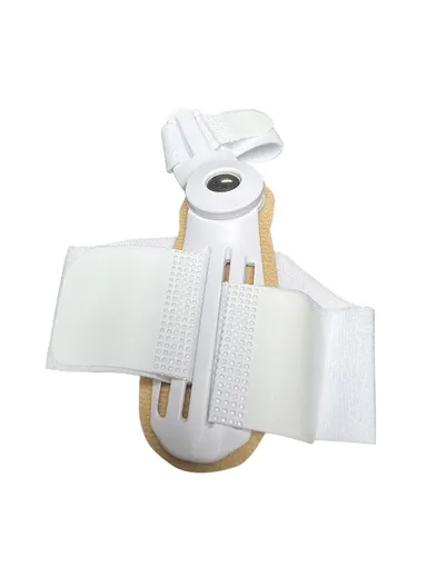 Bunion Corrector Adjustable Soft Whole Day Big Toe Separators Straightener 12454 - White