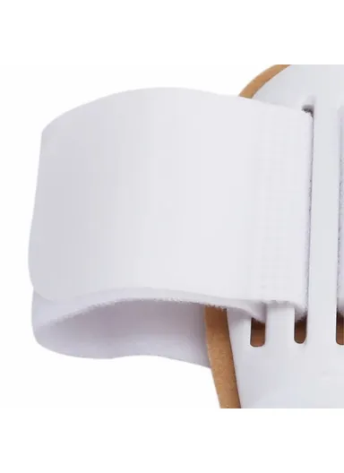 Flexible Arch Support Technology Bunion Corrector Adjustable Soft Whole Day Big Toe Separators Straightener 12454 - White