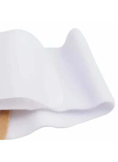 Flexible Arch Support Technology Bunion Corrector Adjustable Soft Whole Day Big Toe Separators Straightener 12454 - White