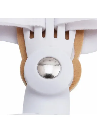 Flexible Arch Support Technology Bunion Corrector Adjustable Soft Whole Day Big Toe Separators Straightener 12454 - Black