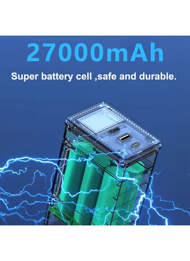 AC 220V 100W INVERTER 27Ah Li Battery Power Station Bank Energy Storage Station SKA100F