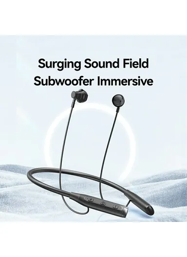 Hanging Neck Wireless Headphones, Magnetic Absorption Design Sports Bluetooth Earphones YQ24 