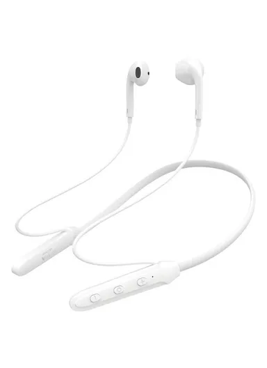DUDAO U5B Sport Running Neckband Bluetooth Headset Magnetic Wireless HiFi Music Calls Earphone - White