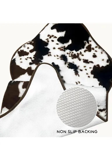 95x60cm Soft Faux Fur Shaggy Mat With Anti-Slip Backing - Style 1