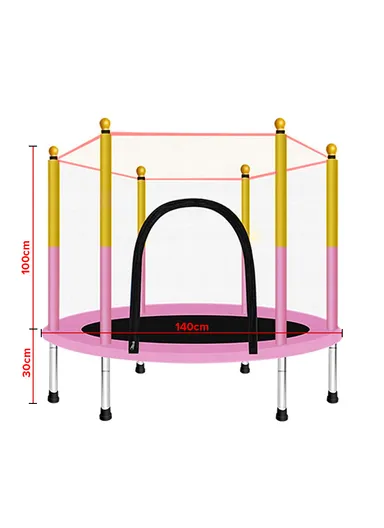 140cm Trampoline With 30cm Off Floor &amp; 130cm Total Height LBL55