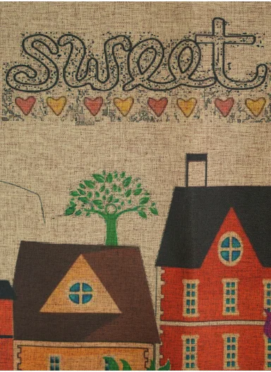 2Pcs/Set 44x117cm+44x68cm Non-Slip Kitchen Floor Mat, Polyester Water Absorbent Kitchen Carpet - Style 1