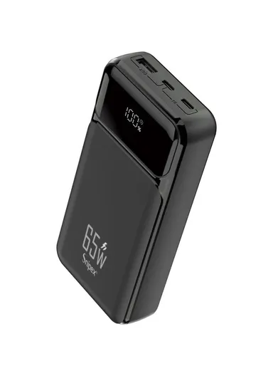 20000mAh 22.5W + 65W Portable Fast Charging Power Bank PD 65W &amp; USB 22.5W Maximum Power Support Laptop Charging with Digital Display PB20W65