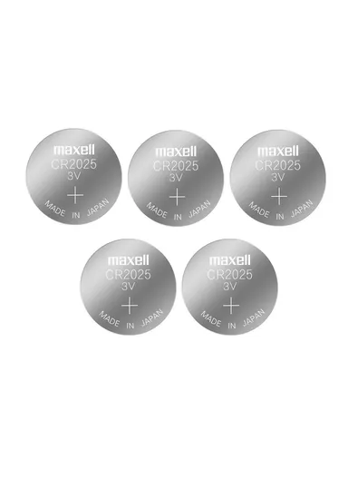 2025 Lithium Battery 3V - Pack of 5