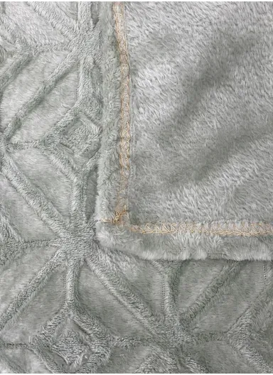 150x200cm Single Layer Premium Microfiber Polyester Ribbed Decorative Blanket Soft, Warm, Stylish, Cozy Fuzzy Thick Winter Blankets Decorative Fleece Throw Blanket - Bordeaux