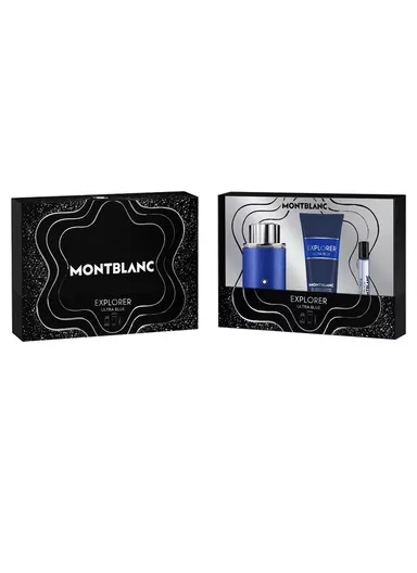 Explorer Ultra Blue Eau de Parfum 100ml Gift Set for Men With Shower Gel &amp; Travel-sized Parfum