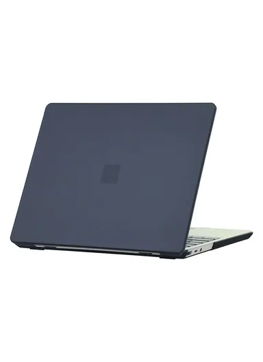 12.4 inch Microsoft Surface Go Laptop 3/2/1 Top + Bottom Matte Case, Hard Case Cover for Microsoft Laptop, Ultra-Thin Protective Laptop Cover - Navy