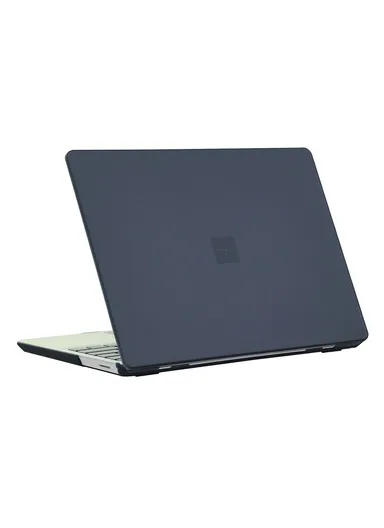 12.4 inch Microsoft Surface Go Laptop 3/2/1 Top + Bottom Matte Case, Hard Case Cover for Microsoft Laptop, Ultra-Thin Protective Laptop Cover - Navy