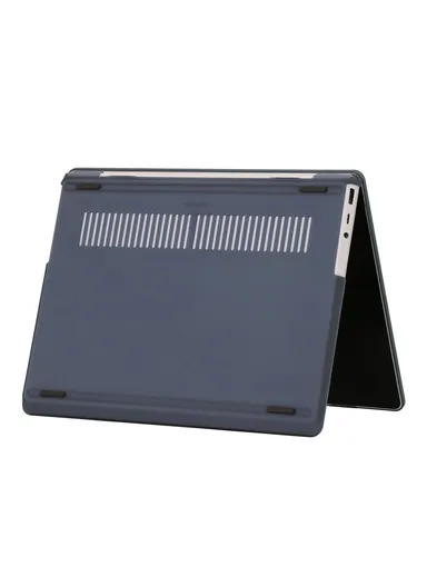 12.4 inch Microsoft Surface Go Laptop 3/2/1 Top + Bottom Matte Case, Hard Case Cover for Microsoft Laptop, Ultra-Thin Protective Laptop Cover - Navy