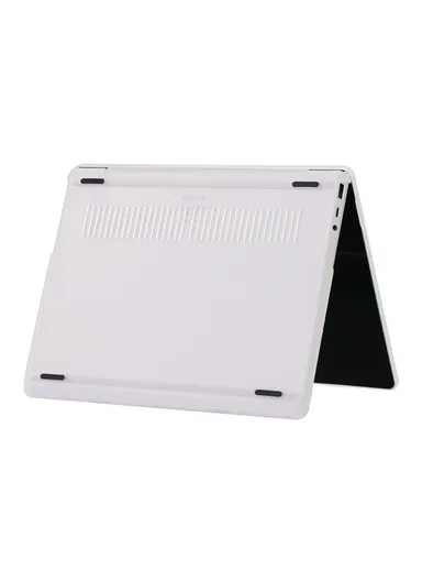 12.4 inch Microsoft Surface Go Laptop 3/2/1 Top + Bottom Matte Case, Hard Case Cover for Microsoft Laptop, Ultra-Thin Protective Laptop Cover - White