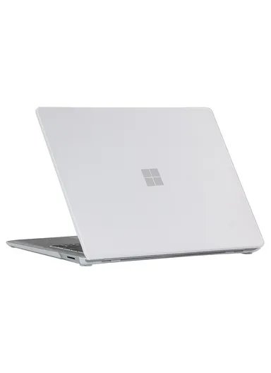 13.5 inch Microsoft Surface Laptop 5/4/3/2 Top + Bottom Matte Case, Hard Case Cover for Microsoft Laptop, Ultra-Thin Protective Laptop Cover - White