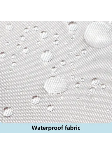 Electronic Organizer Travel Accessories Bag Waterproof for Power Bank Charging Cords, L, SM19 - Grey