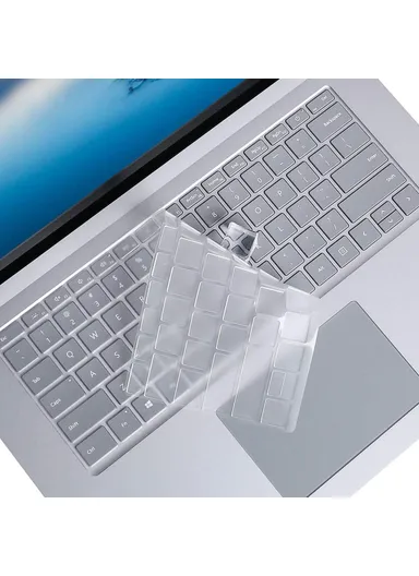 HAT PRINCE 13.5-inch Translucent Cleat Keyboard Cover, Ultra Thin Keyboard Protector for Microsoft Surface Laptop 2 / 3 / 4 / 5