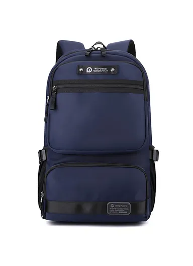 Nylon Travel Backpack Men's Laptop Bag Daypack Commuting Bag 1868 (W31 x D22 x H50)cm - Dark Blue