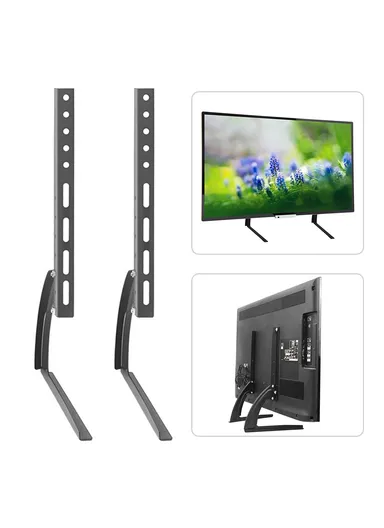 Hard Metal Television Stand Holder Universal TV Mount Stand Base for 26''-43'' TV