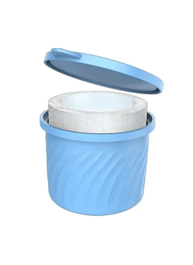 3-Pcs Set Food Grade Silicone Cylinder Ice Cube Mold with Lid for 24 / 30 / 40oz Stanley Cups BPA Free, No FDA - Pink