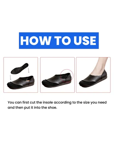 1-Pair Arch Insoles, Varicose Veins Relieve Magnetic Acupressure Arch Support Insoles