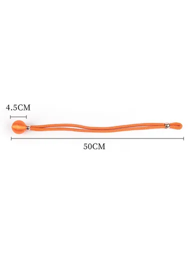1 Pair Curtain Tiebacks, Adjustable Curtain Buckle with Beads Hole-Free Design, Decorative Tieback Curtain Holdback Buckle - Pink