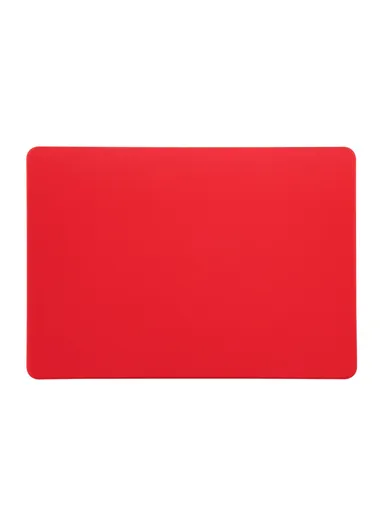 13-inch MacBook Matte Finish Protective Laptop Cover Scratch-resistant Hard PC Notebook Case - Red