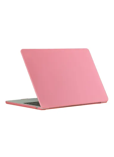 13-inch MacBook Matte Finish Protective Laptop Cover Scratch-resistant Hard PC Notebook Case - Pink