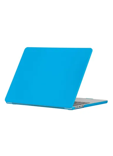 13-inch MacBook Matte Finish Protective Laptop Cover Scratch-resistant Hard PC Notebook Case - Aqua Blue
