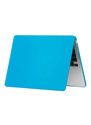 13-inch MacBook Matte Finish Protective Laptop Cover Scratch-resistant Hard PC Notebook Case - Aqua Blue