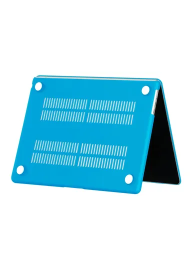 13-inch MacBook Matte Finish Protective Laptop Cover Scratch-resistant Hard PC Notebook Case - Aqua Blue