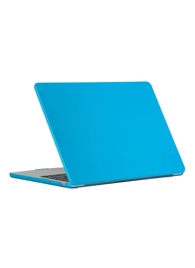 13-inch MacBook Matte Finish Protective Laptop Cover Scratch-resistant Hard PC Notebook Case - Aqua Blue