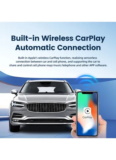 Mini SE Wireless Carplay Adapter USB-A / Tpye-C Plug Wired to Wireless Carplay Auto Smart Box