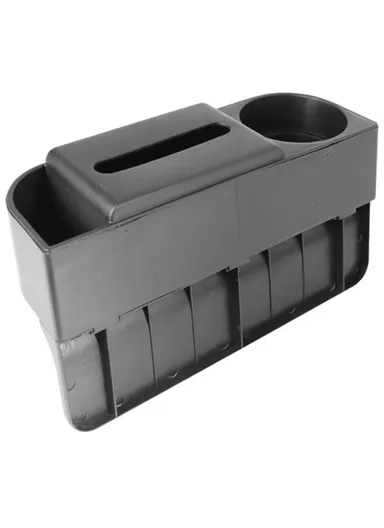 Car Seat Gap Storage Box, Seat Side Gap Cup Holder Organizer Storage Case (L30 x W10 x H17)cm