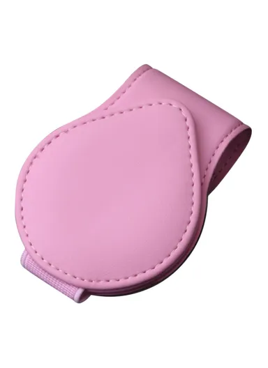 Portable Sunglasses Holder Bill Holder Clip Card Storage Accessories - Pink
