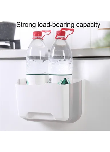 5.5L Multi-purpose Wall-mounted PP+PET Retractable Storage Box - Baby Blue