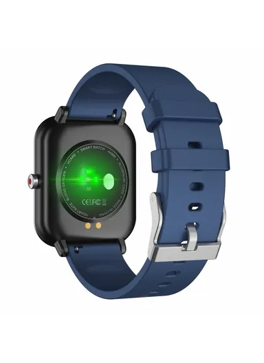 MX09 1.7 inch Bluetooth Smart Watch, Health &amp; Fitness Tracker Sport Smartwatch, Call Heart Rate Blood Pressure Monitor - Blue