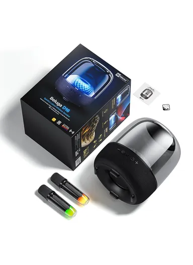 WEKOME 3600mAh 40W Desktop Bluetooth-compatible Speaker, Wireless Speaker with Dual Microphones Beluga D16 